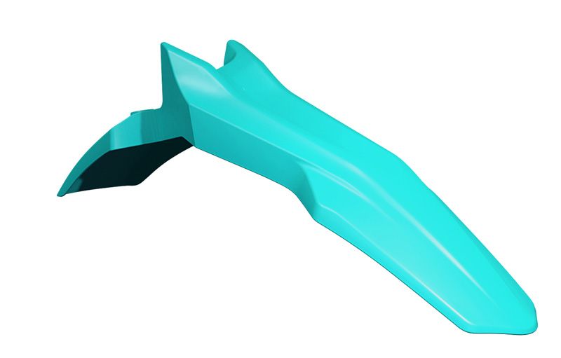 FRONT FENDER SURRON ULTRA BEE 23-24, AQUAMARINE GREEN, RTECH R-PASURVA0024 image 1