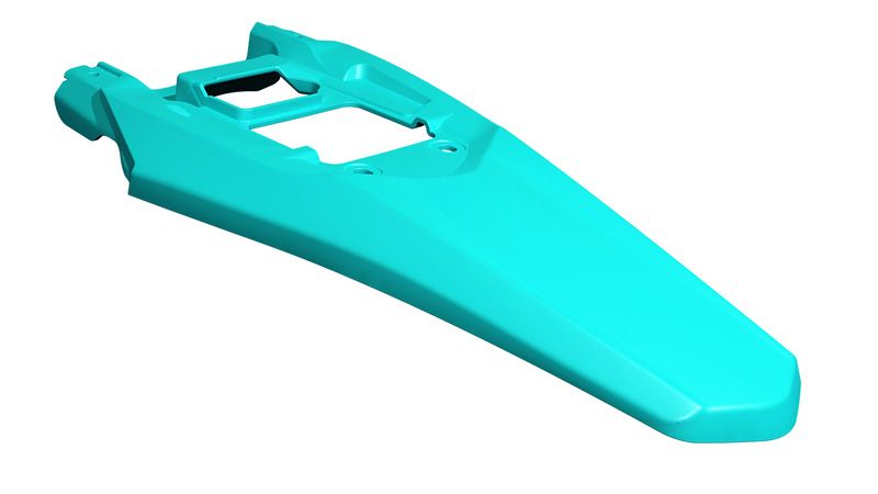 REAR FENDER SURRON ULTRA BEE 23-24, AQUAMARINE GREEN, RTECH R-PPSURVA0024 image 1