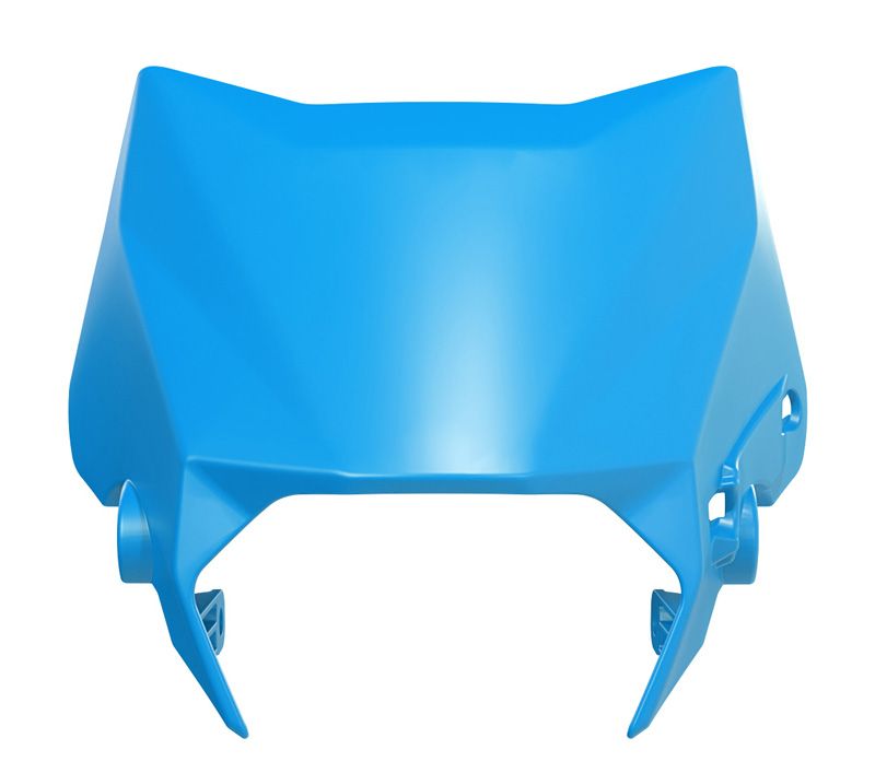 HEADLIGHT COWL SURRON ULTRA BEE 23-24, LIGHT BLUE, RTECH R-MASKSURAZ24 image 1