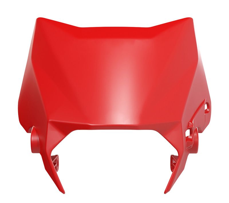 HEADLIGHT COWL SURRON ULTRA BEE 23-24, CRF RED, RTECH R-MASKSURRS24 image 1