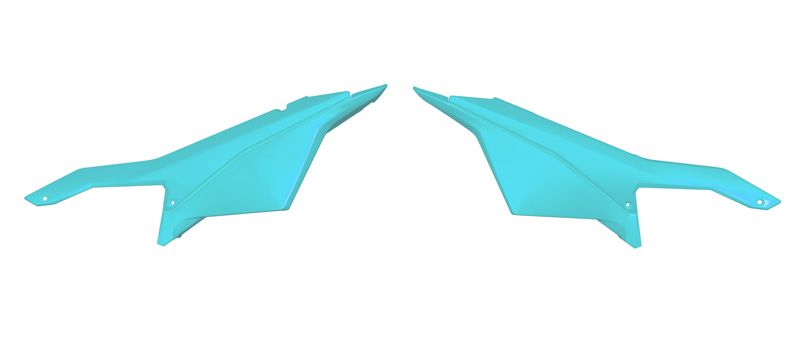 SIDE PANELS SURRON ULTRA BEE 23-24, AQUAMARINE GREEN, RTECH R-FISURVA0024 image 1