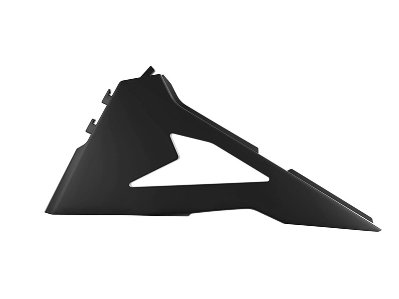 VENTED AIR BOX COVER KAWASAKI KX 250 450 R-TECH BLACK R-FIKXFNRSX25 image 1