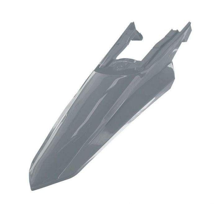 REAR FENDER KTM EXC EXCF 2024 QUANTUM GREY, R-TECH R-PPKTMGR0024 image 1