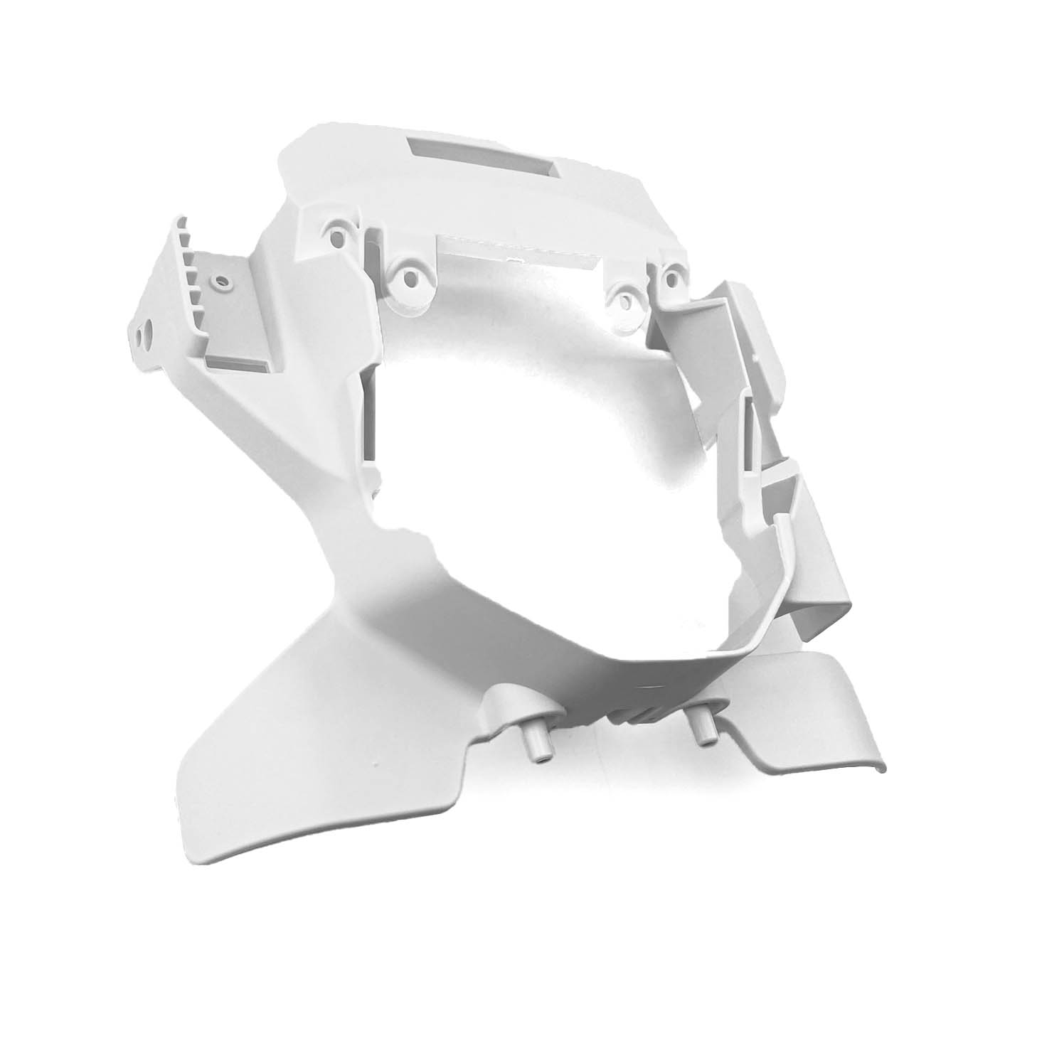 HEADLIGHT BRACKET HUSQVARNA TE FE 2024-2025 WHITE, R-TECH R-MASKHSQBN3B image 1