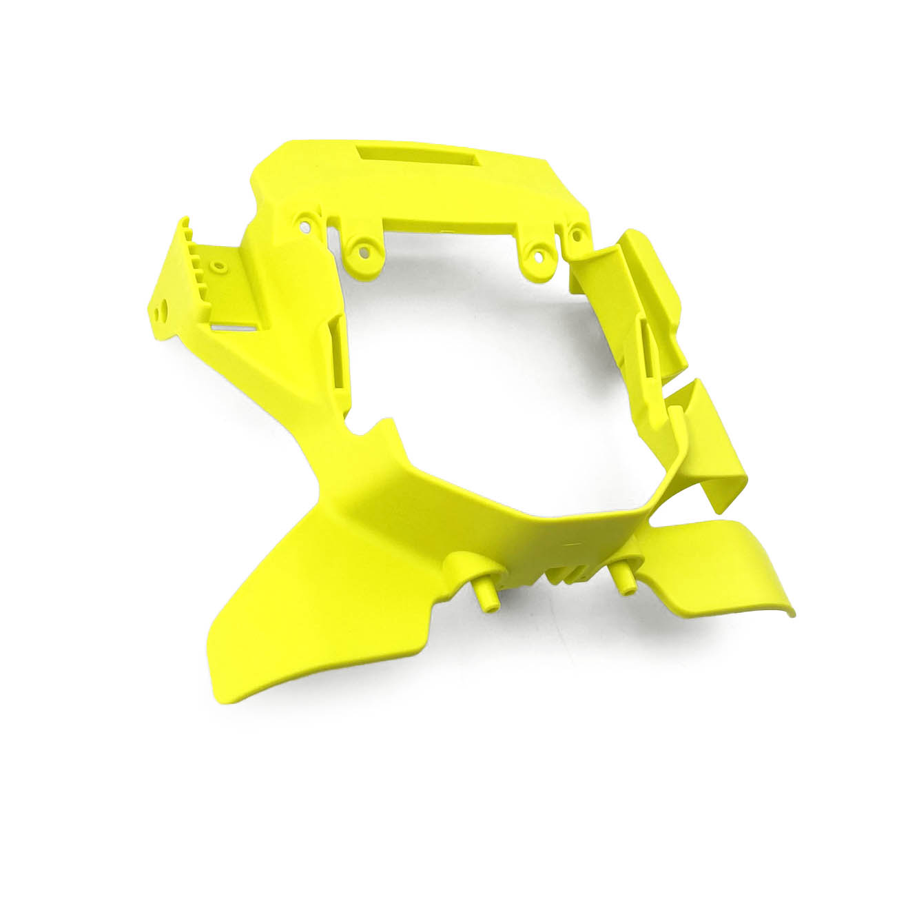 HEADLIGHT BRACKET HUSQVARNA TE FE 2024-2025 HSQ YELLOW, R-TECH R-MASKHSQGQ3B image 1