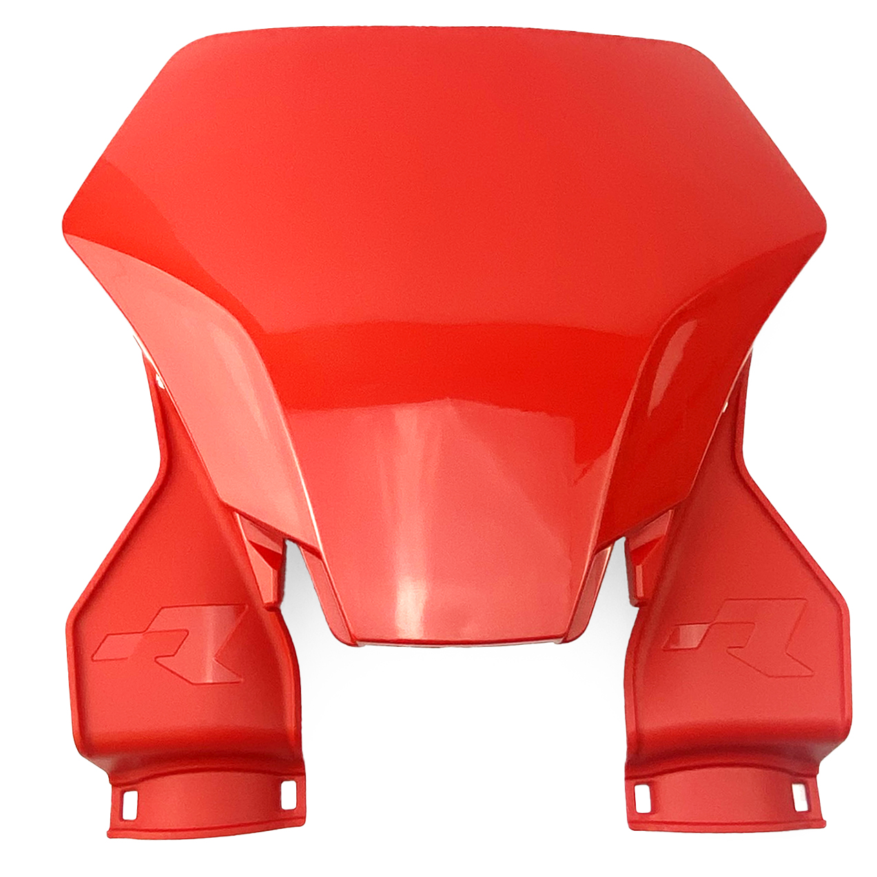 FRONT NUMBER PLATE GASGAS 2024-25 RED, R-TECH R-TBGASRG0023 image 1