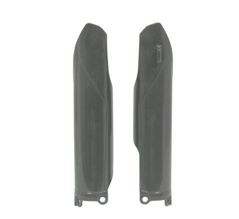 LOWER FORK GUARDS 16-25 KX450F, RTECH R-PSKXFGR0016, QUANTUM GREY image 1
