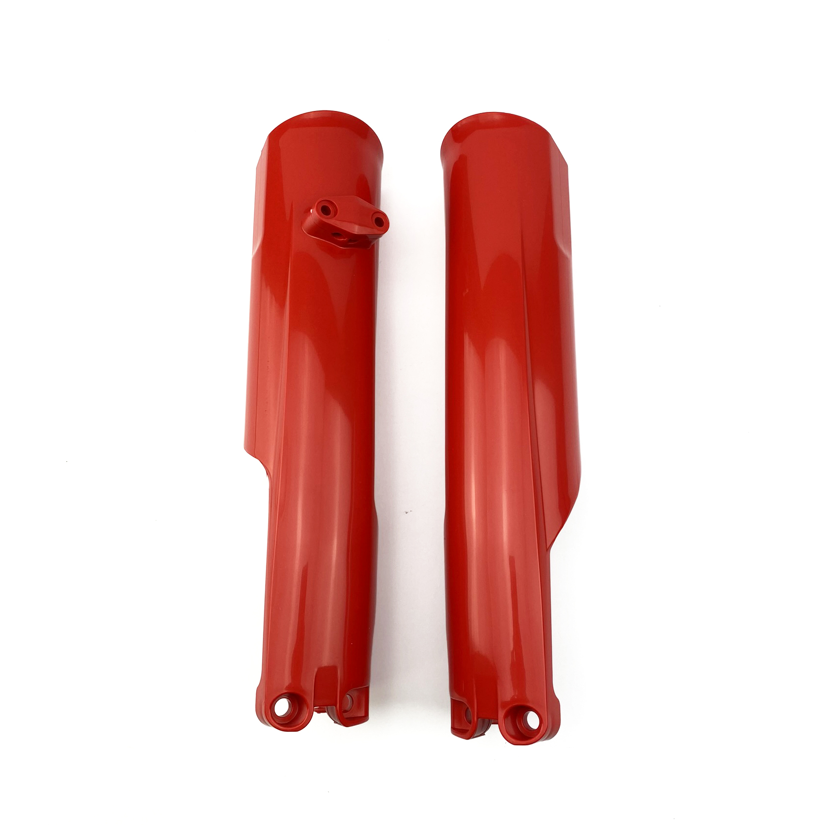 LOWER FORK GUARDS 2023/2024 KTM SX/SX-F, HUSKY FC/TC, RED, RTECH R-PSKTMRG0023 image 1