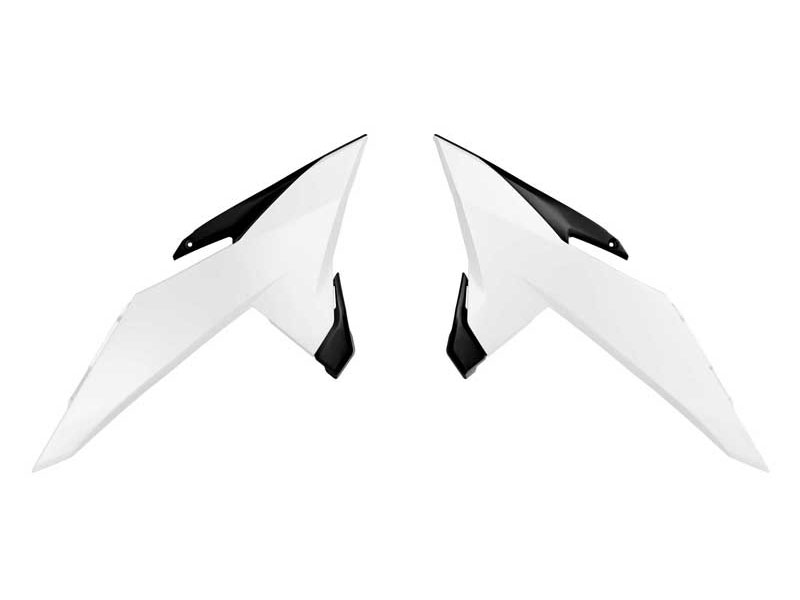 RAD SHROUD KTM SX 85 2025 R-TECH WHITE BLACK R-CVKTMBNNR885 image 1