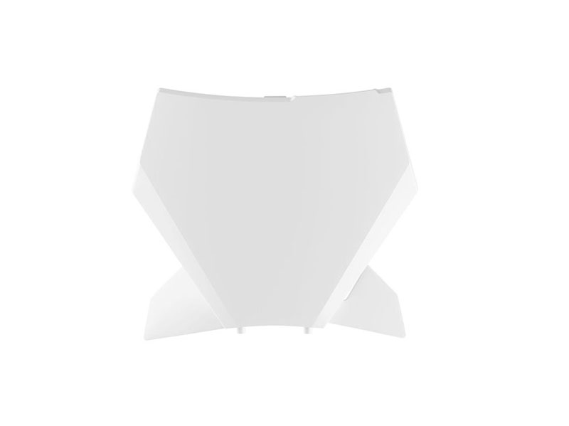 FRONT NUMBER PLATE KTM SX 85 2025 R-TECH WHITE R-TBKTMBN0885 image 1
