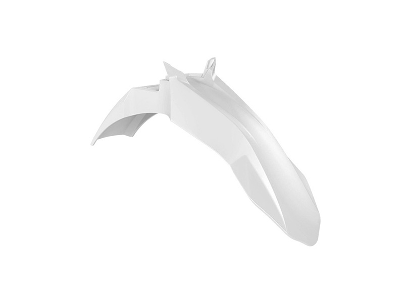 FRONT FENDER GASGAS MC 50 2024-2025 R-TECH WHITE R-PAGASNR0050 image 1