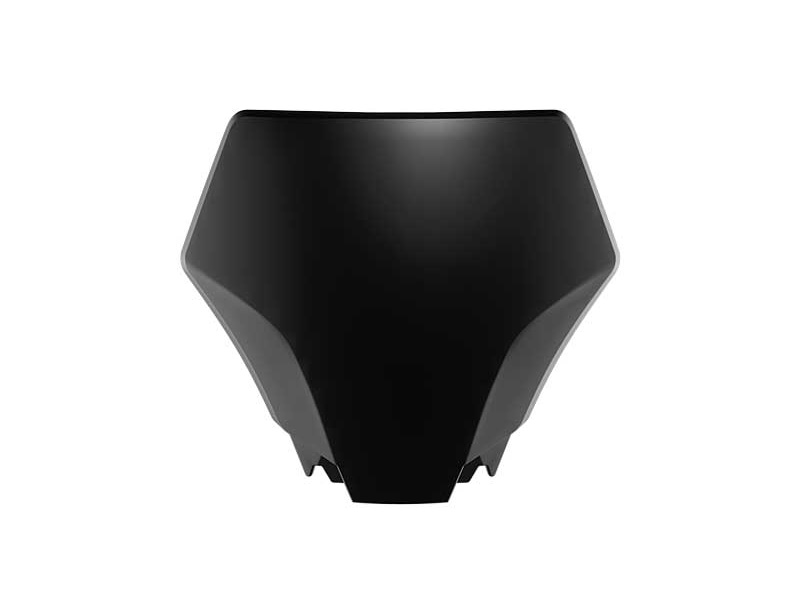 FRONT NUMBER PLATE GASGAS MC 50 2024-2025 R-TECH BLACK R-TBGASNR0050 image 1