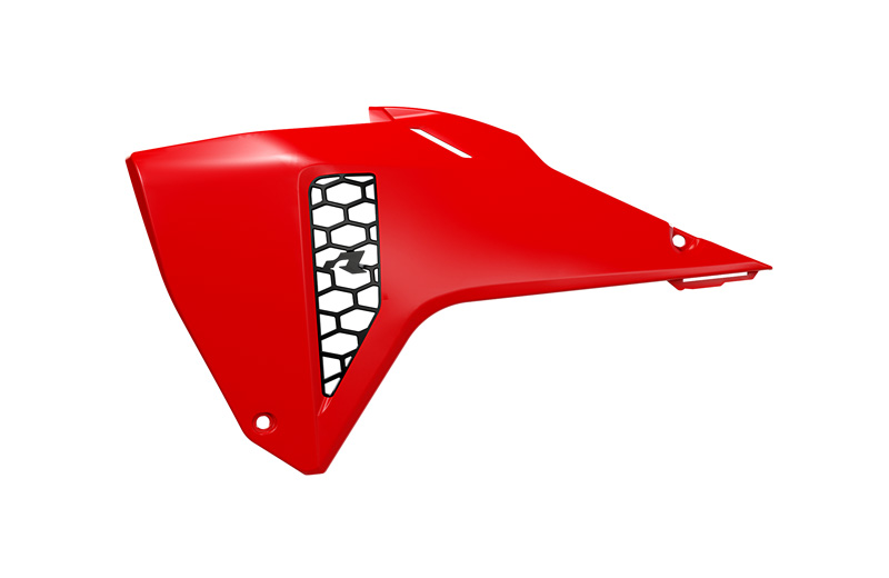 RAD SHROUD HONDA CRF 250 450 2025 R-TECH RED R-CVCRFRS0025 image 1