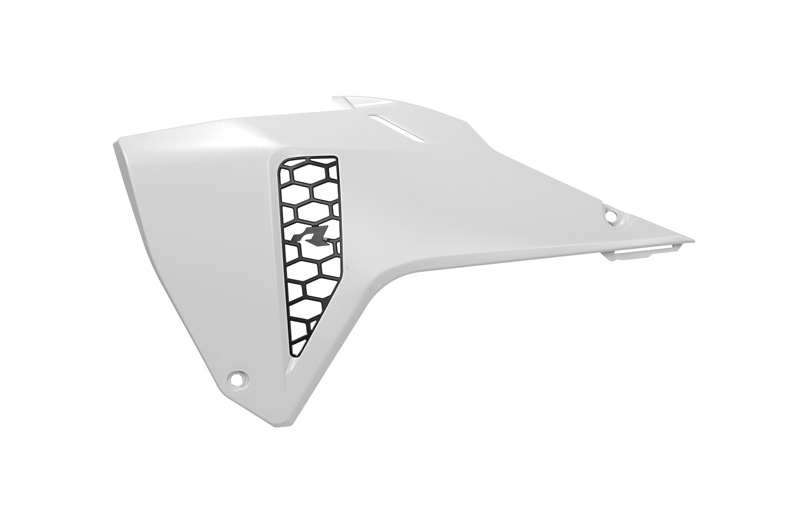 RAD SHROUD HONDA CRF 250 450 2025-2026 R-TECH WHITE REVOLUTION R-CVCRFBNNR26 image 1