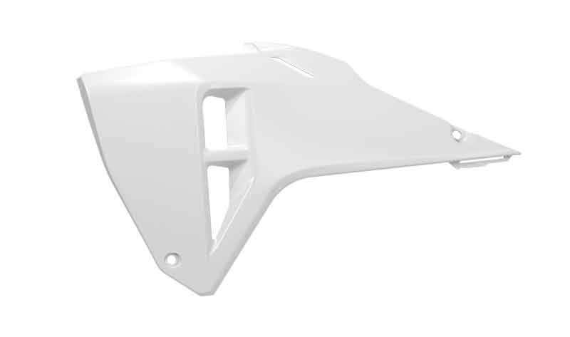 RAD SHROUD HONDA CRF 250 450 2025 R-TECH WHITE R-CVCRFBN0025 image 1
