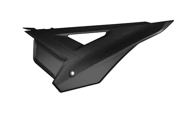 SIDE PANELS HONDA CRF 250 450 2025 R-TECH BLACK R-FICRFNR0025 image 1