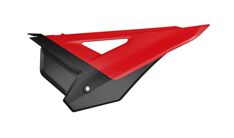 SIDE PANELS HONDA CRF 250 450 2025 R-TECH RED BLACK R-FICRFRSNR25 image 1