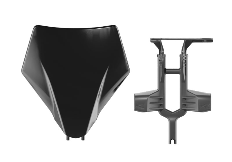 FRONT PLATE TALARIA STING 4000 R-TECH BLACK R-TBTALBN0024 image 1