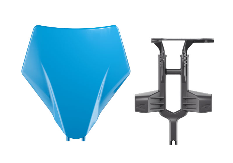 FRONT PLATE TALARIA STING 4000 R-TECH LIGHT BLUE R-TBTALAZ0024 image 1
