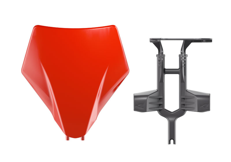 FRONT PLATE TALARIA STING 4000 R-TECH RED R-TBTALRS0024 image 1