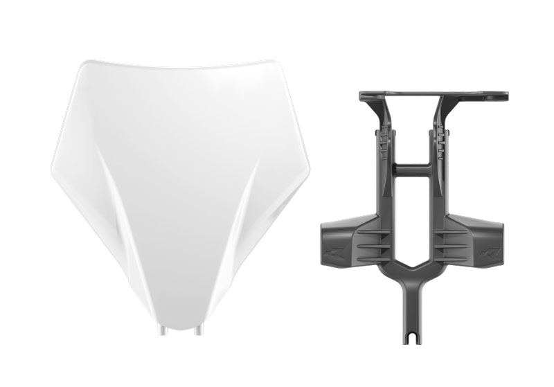 FRONT PLATE TALARIA STING 4000 R-TECH WHITE R-TBTALNR0024 image 1
