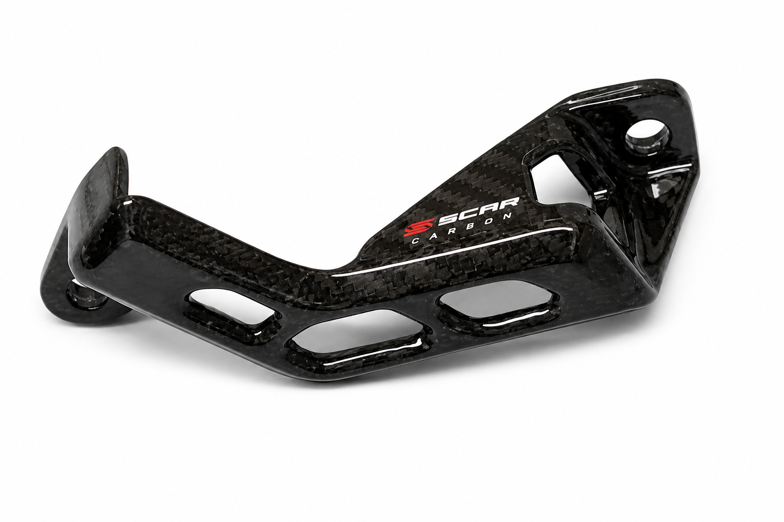 REAR CALIPER GUARD CARBON 06-24 FANTIC YAMAHA XE XEF XX WR YZ 125 250 450 F FX R X SCAR CRCG100