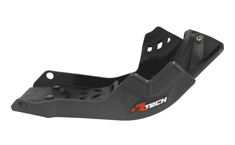 PLASTIC SKID PLATE KTM 125/150 2023-24, RTECH R-PMKTMNR0154, PLASTIC ENGINE COVER image 1