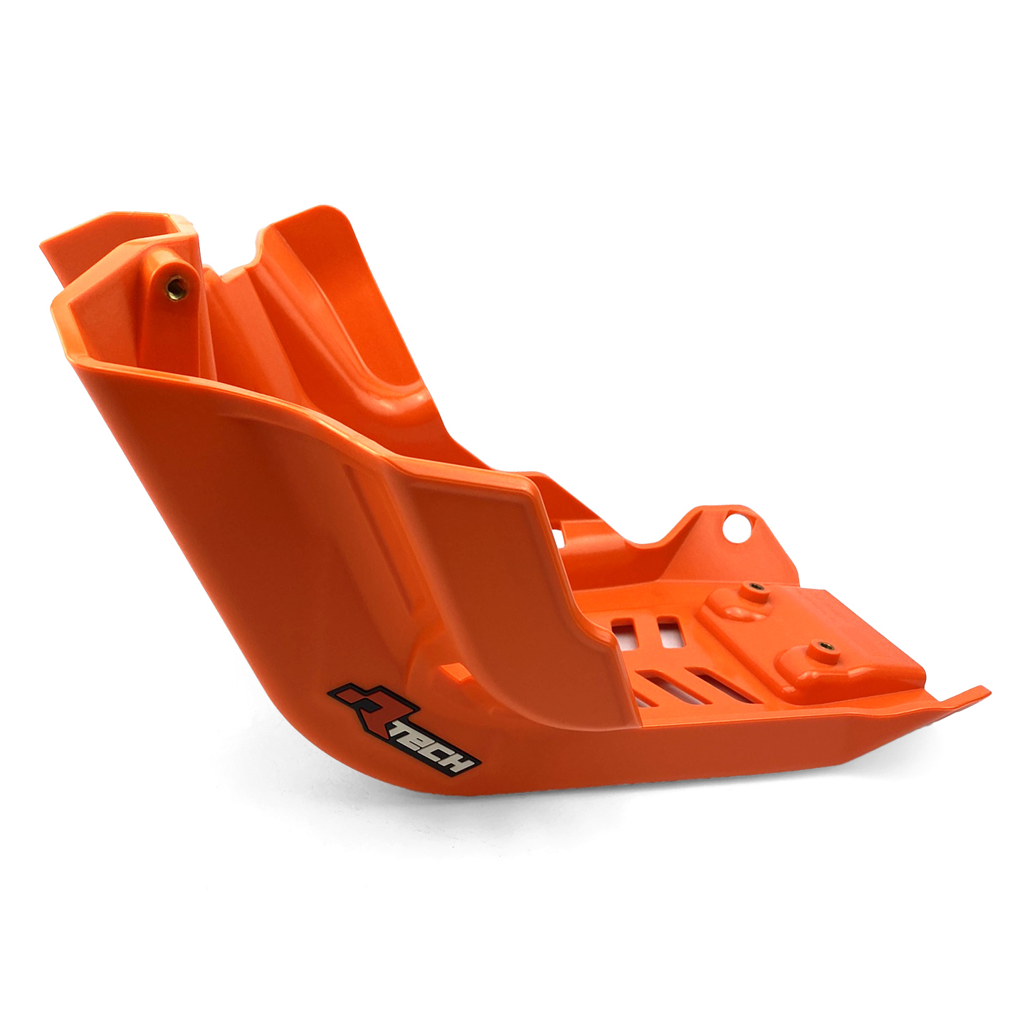 PLASTIC SKID PLATE ORANGE, KTM 250/350/450 SX-F 2023-24, RTECH R-PMKTMAR4523, PLASTIC ENGINE COVER thumbnail 2