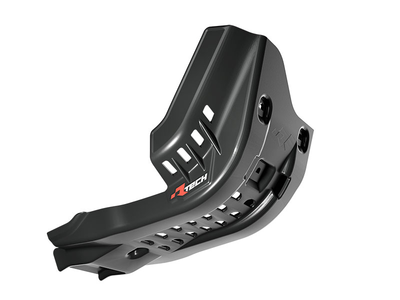 PLASTIC SKID PLATE YAMAHA YZ450F 2023-26, RTECH R-PMYZFNR0024, PLASTIC ENGINE COVER BLACK image 1