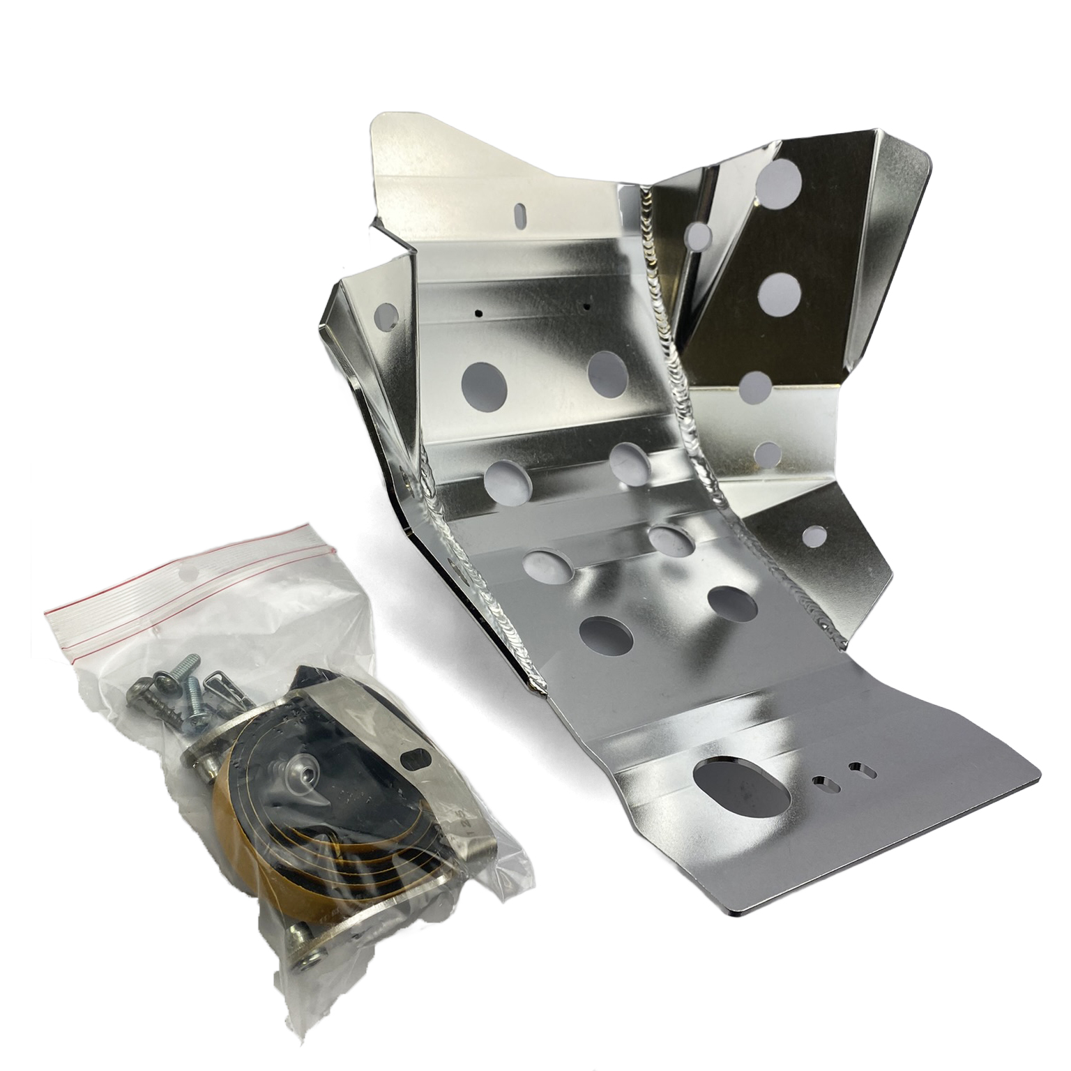 SKID PLATE ENDURO KTM250 SXF, 2016-2018 RTECH R-PMKTM250A16, PMKTM250A16, HUSQVARNA thumbnail 5