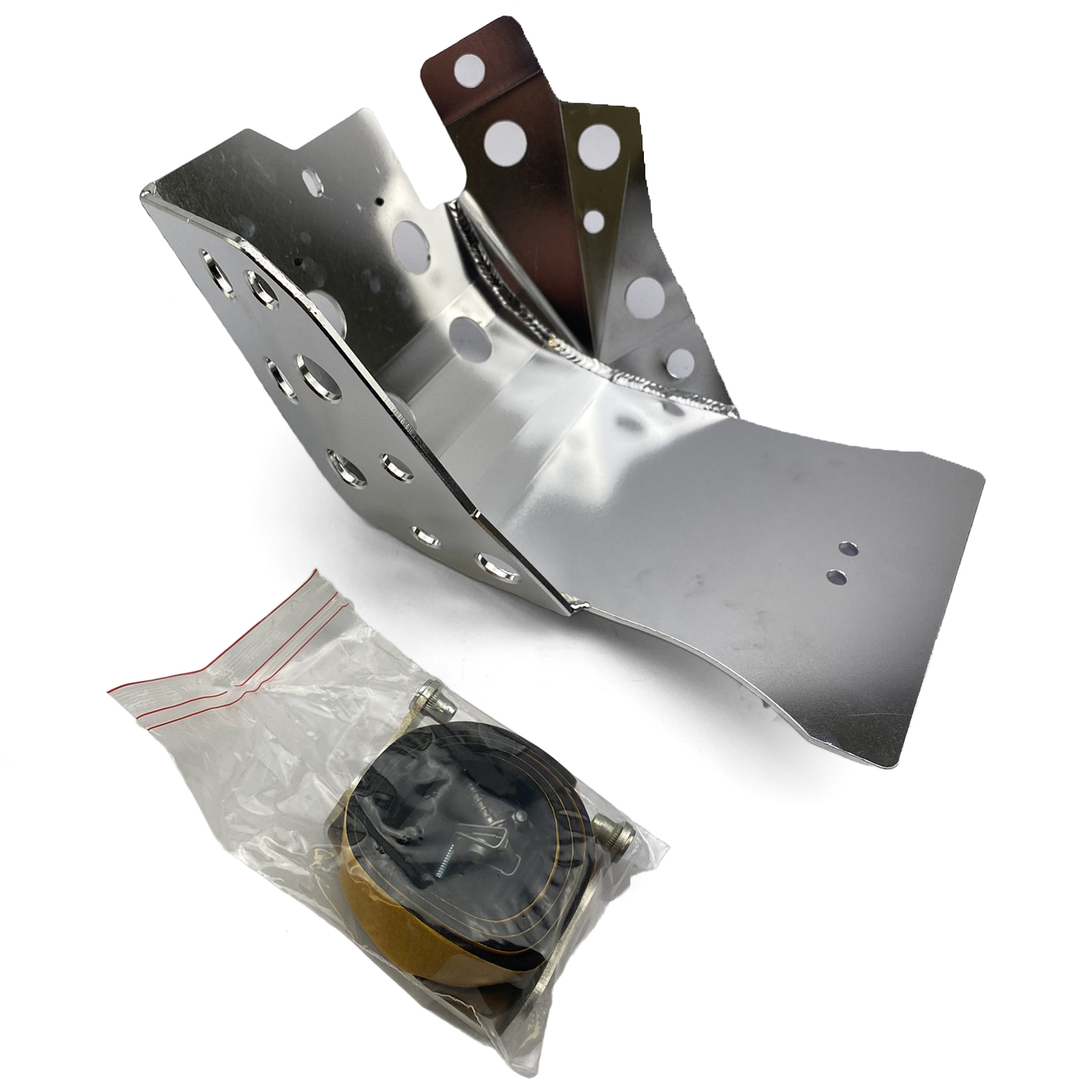 SKID PLATE ENDURO KTM125/150, 2016-18 RTECH R-PMKTM125A16, PMKTM125A16, HUSQVARNA thumbnail 4