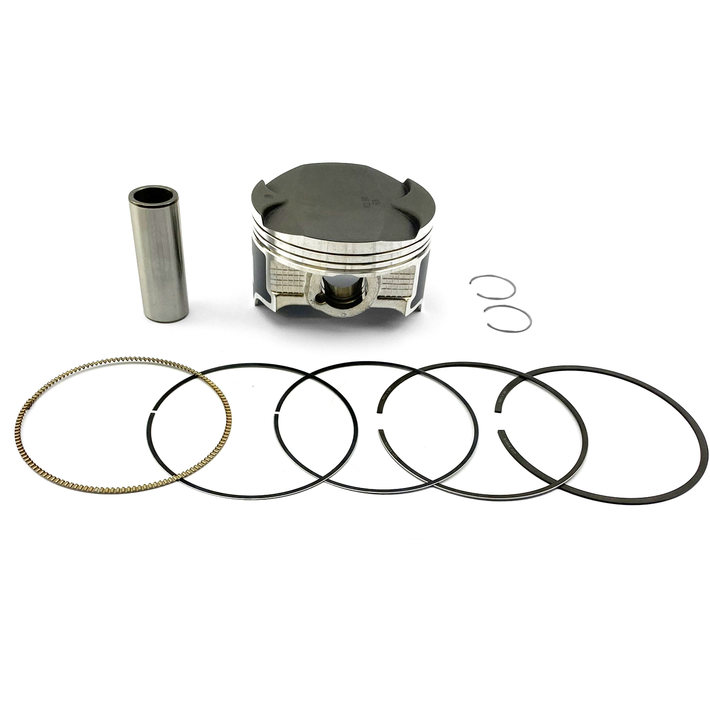 PISTON KIT PWC KAWASAKI STX-12F, NAMURA NW-20012 STD SIZE, JET SKI, PWC thumbnail 2