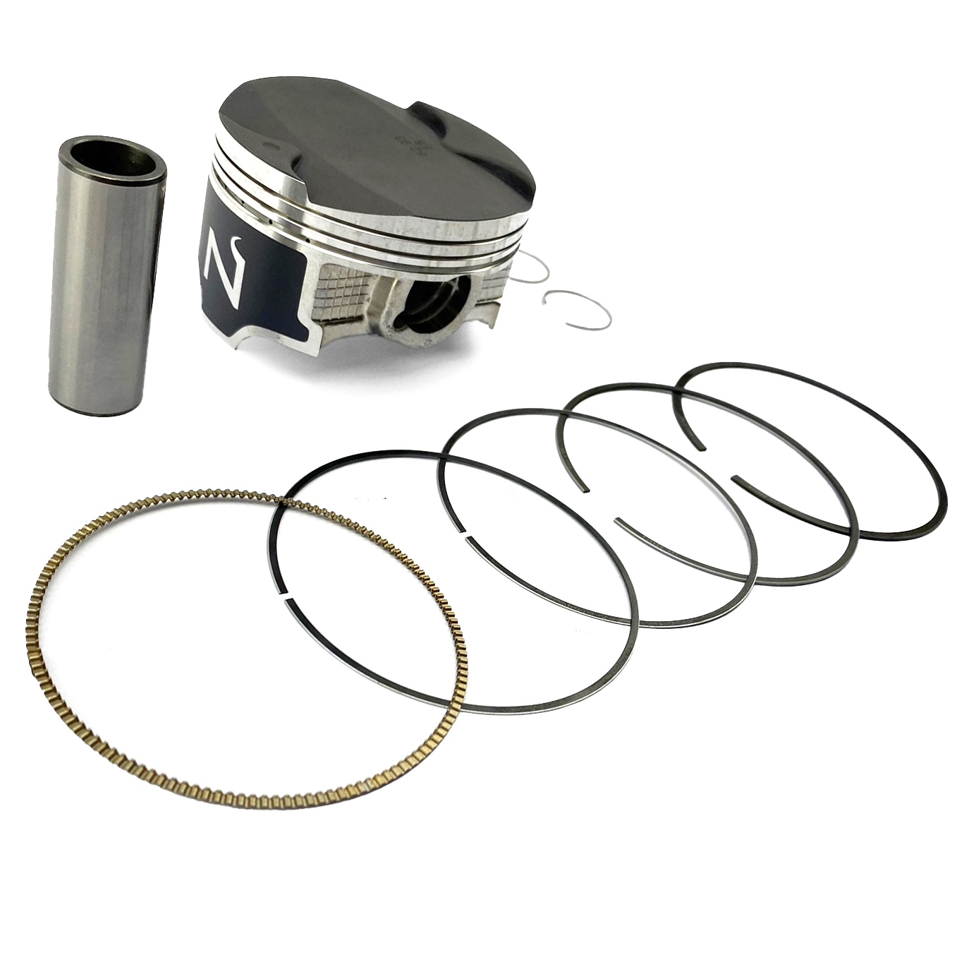 PISTON KIT PWC KAWASAKI STX-12F, NAMURA NW-20012 STD SIZE, JET SKI, PWC image 1
