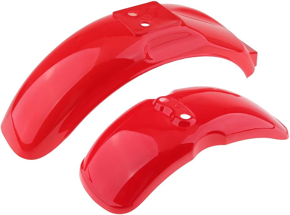 FENDER SET RED 79-00 HONDA MONKEY Z50 A J R 80100-165-790ZC 61100-165-000ZC