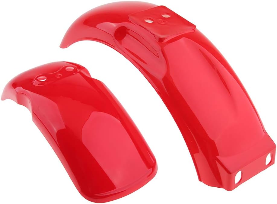 FENDER SET RED 79-00 HONDA MONKEY Z50 A J R 80100-165-790ZC 61100-165-000ZC thumbnail 2