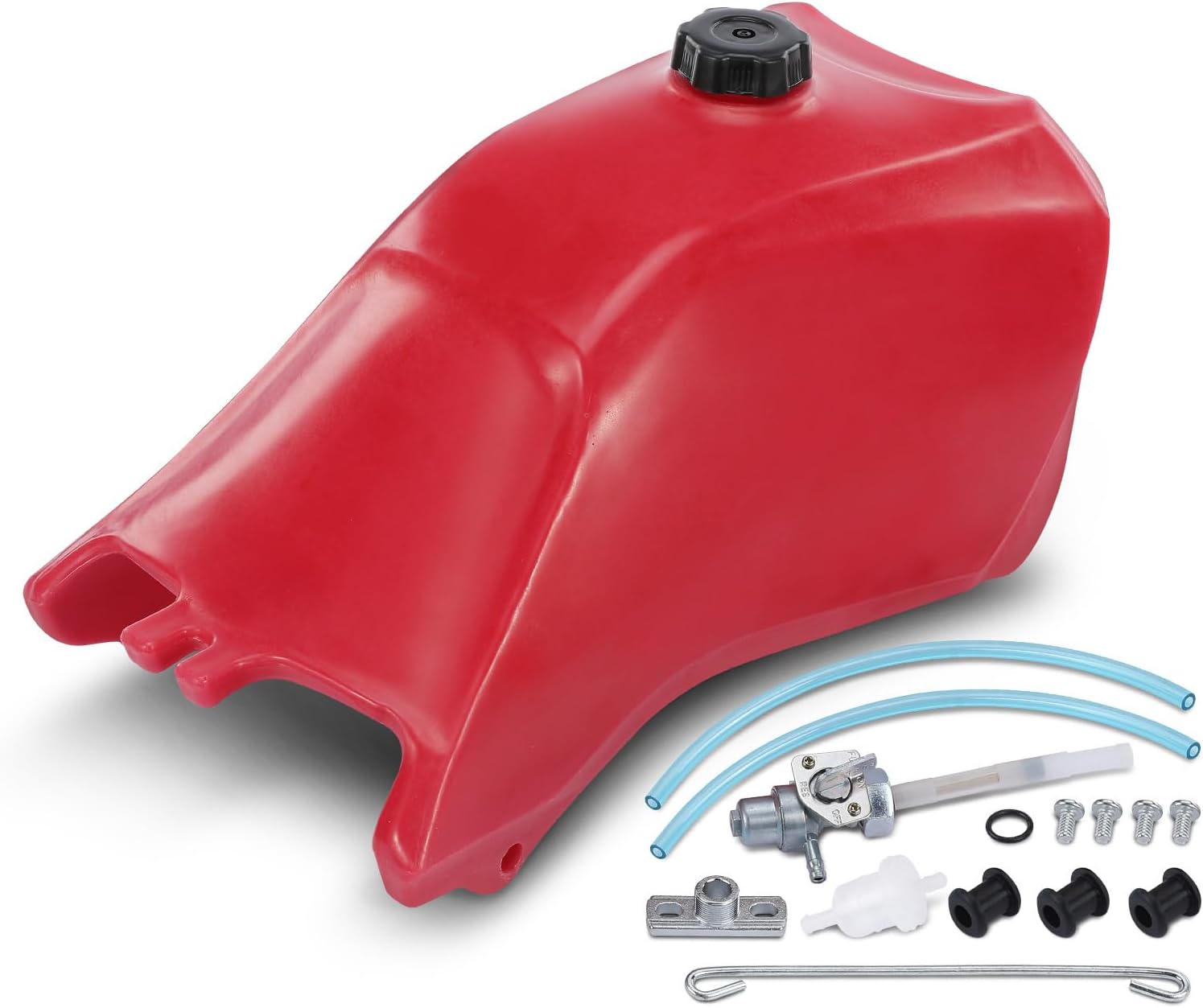 FUEL GAS TANK RED 1993-2000 HONDA TRX 300 113-925-12 122221 222221 image 1