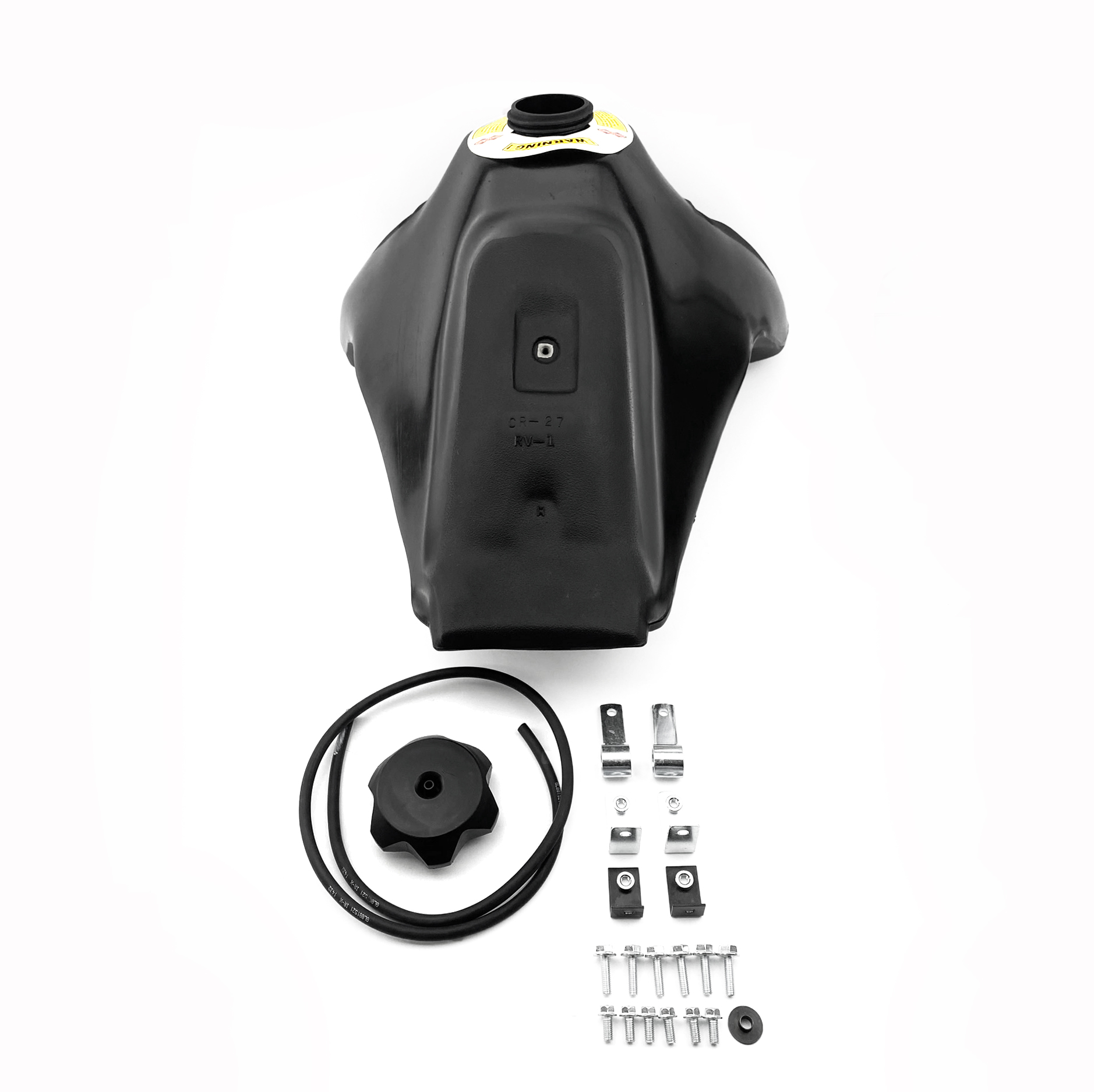 IMS Fuel Tank 3.1 gal Black Screw Cap, Honda CRF250L 2013-2016, 112246-BK1 thumbnail 2