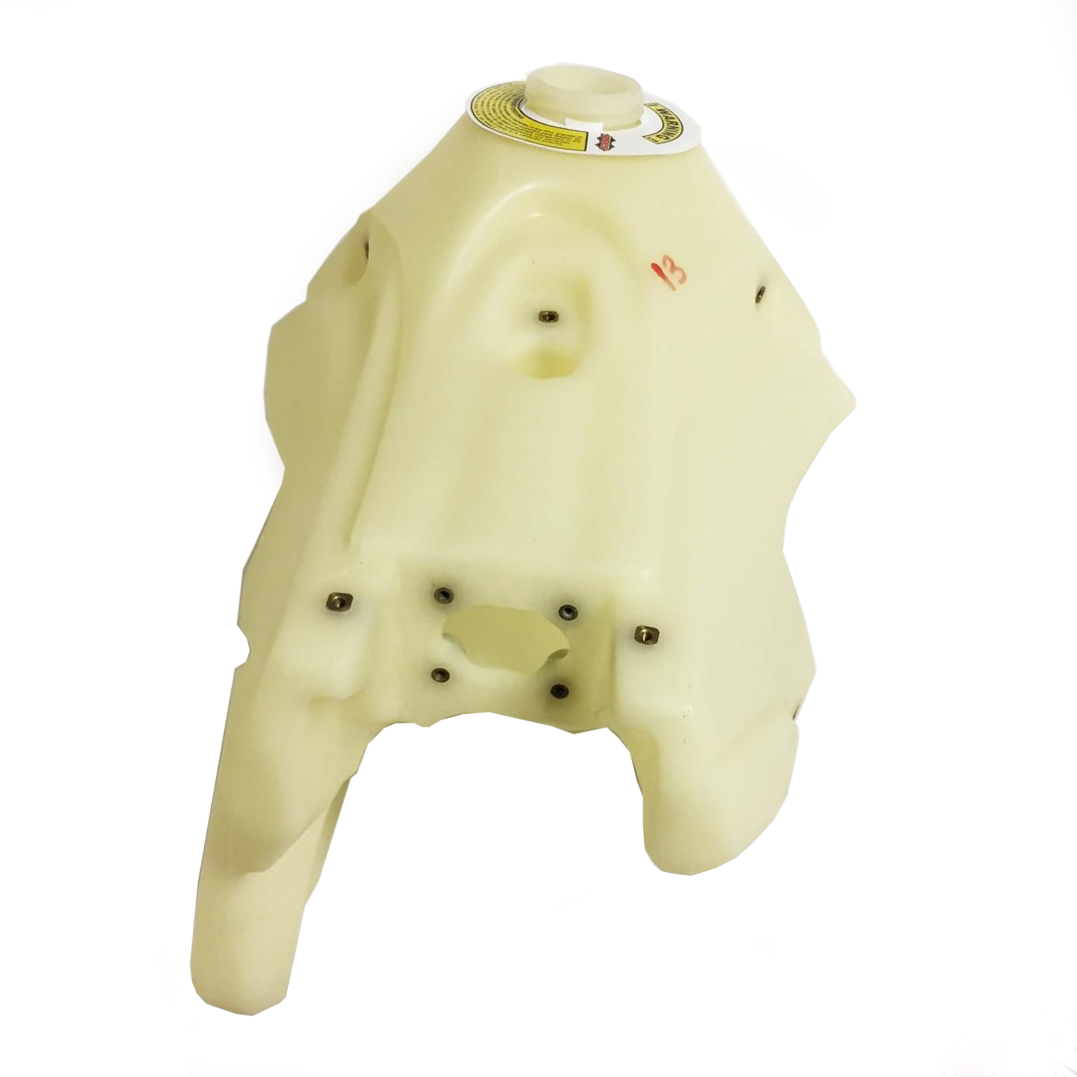 IMS Fuel Tank 3.0 gal Natural Screw Cap, Husqvarna FE 450 2013-2016, 112423-N2 image 1