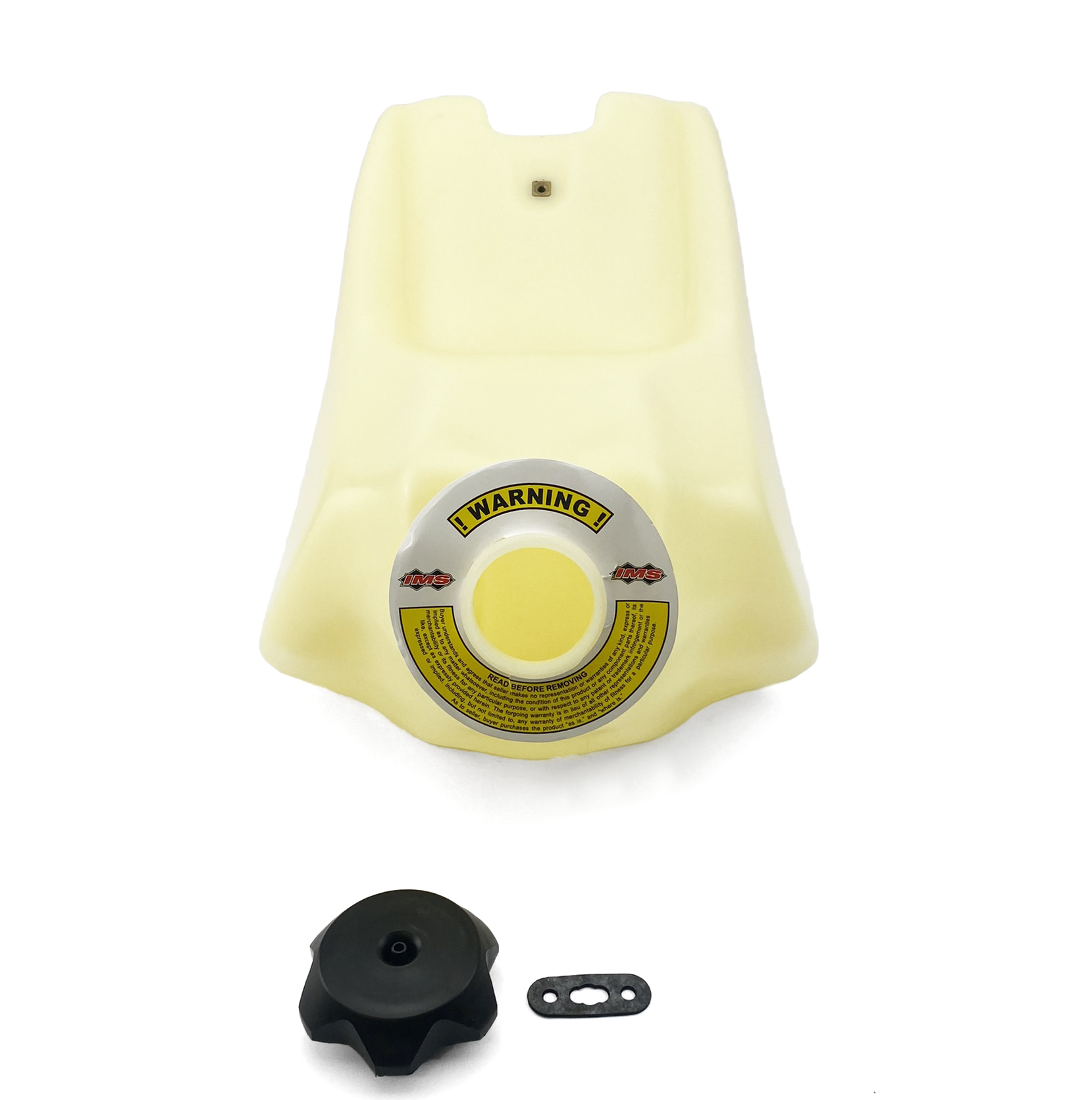 IMS Fuel Tank 3.6 gal Natural Screw Cap, Kawasaki KX500 1988-2005, 113113-N2 thumbnail 2