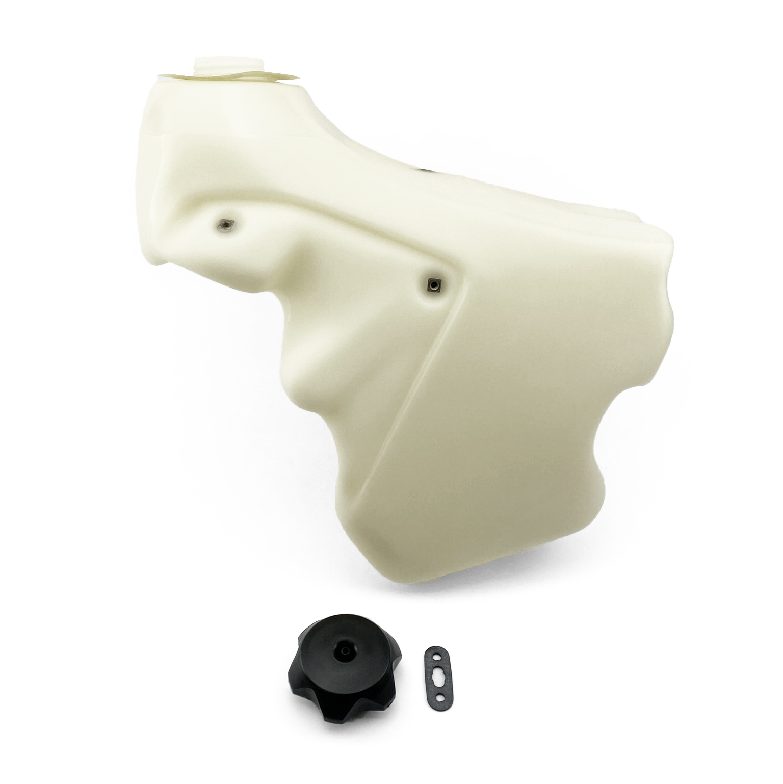 IMS Fuel Tank 3.4 gal Natural Screw Cap, Suzuki RM125 2001-2008, 115524-N2