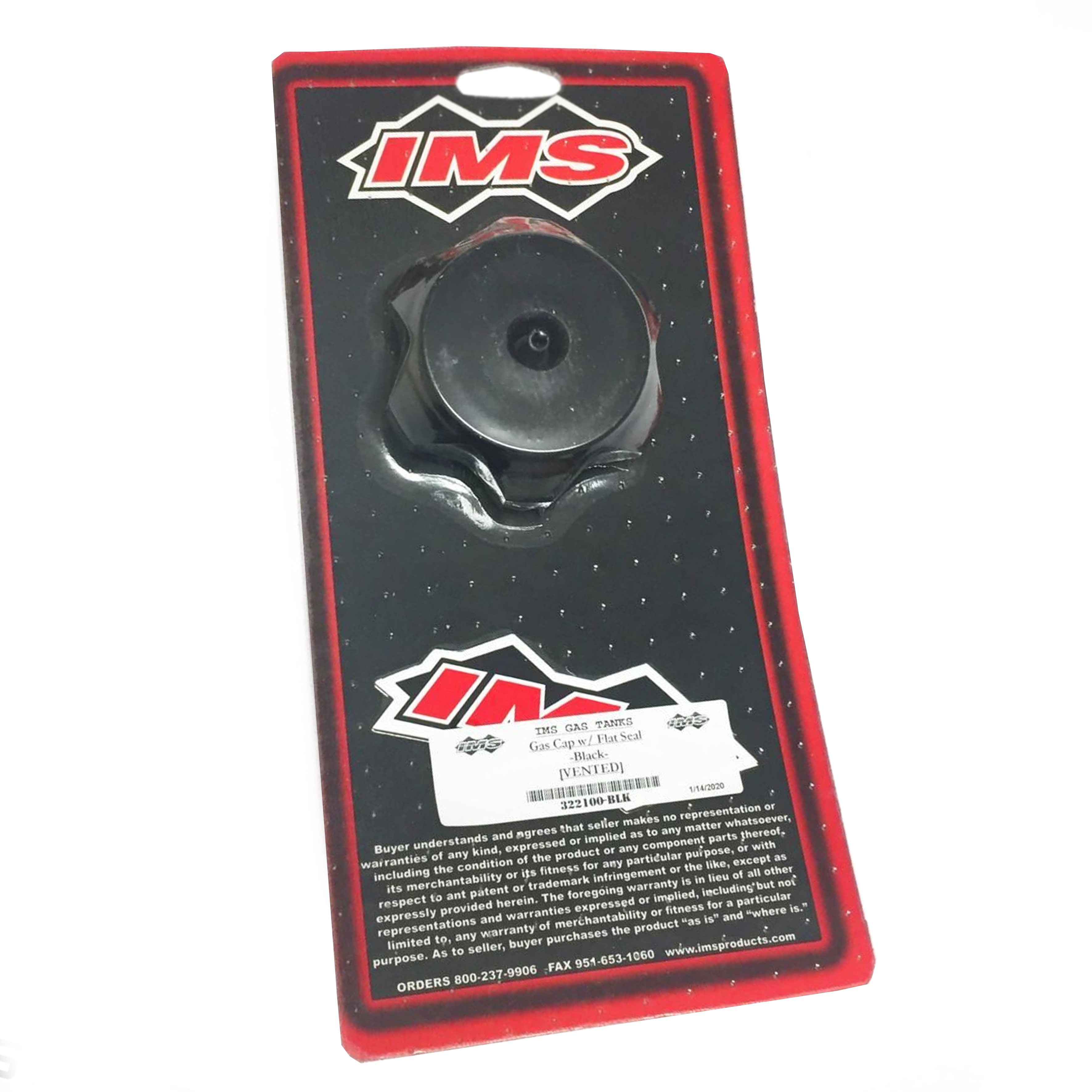 IMS FUEL TANK CAP 322100-BLK image 1