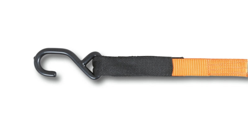 Ratchet Tie Downs with S-Hooks and Eyes 400kg High-Tenacity Polyester 3m - Robur 8188CG25 3 thumbnail 3