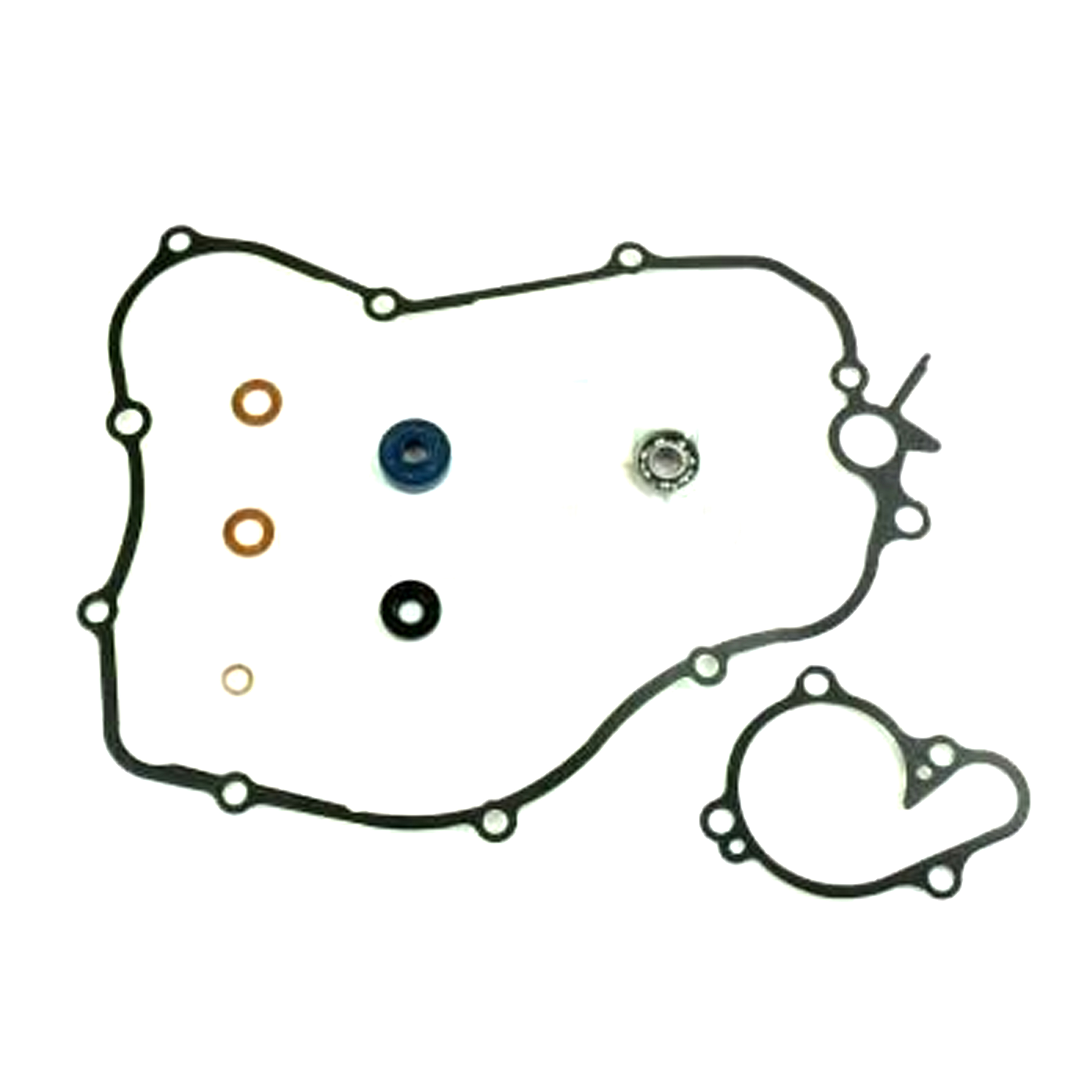 WATER PUMP GASKET KIT YZ/XX/XE 125 05-26, ATHENA P400485475004 YAMAHA/FANTIC WITH BEARING