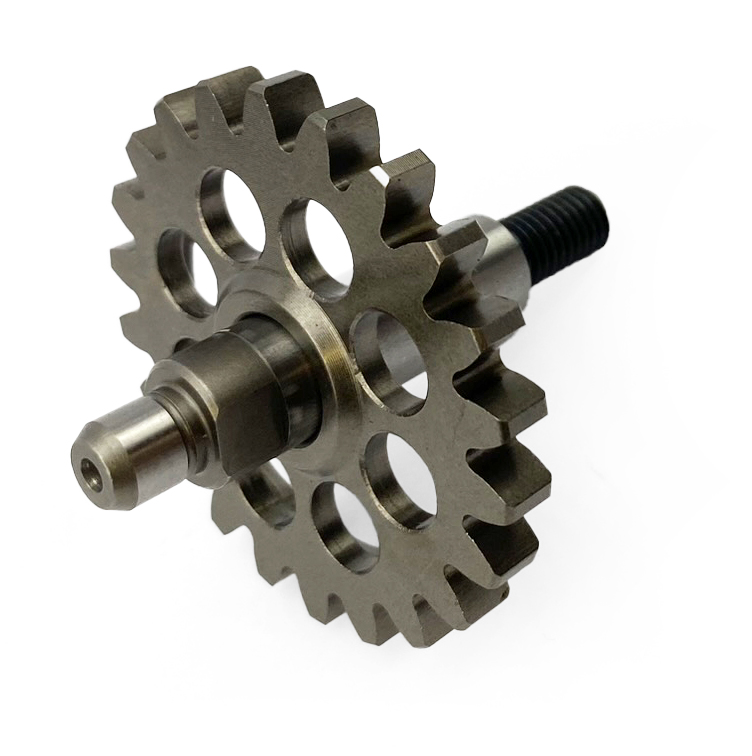 WATER PUMP SHAFT WITH GEAR, PSYCHIC MX-10262A 2019-20 YZ250F, B7B-12459-00-00 thumbnail 4