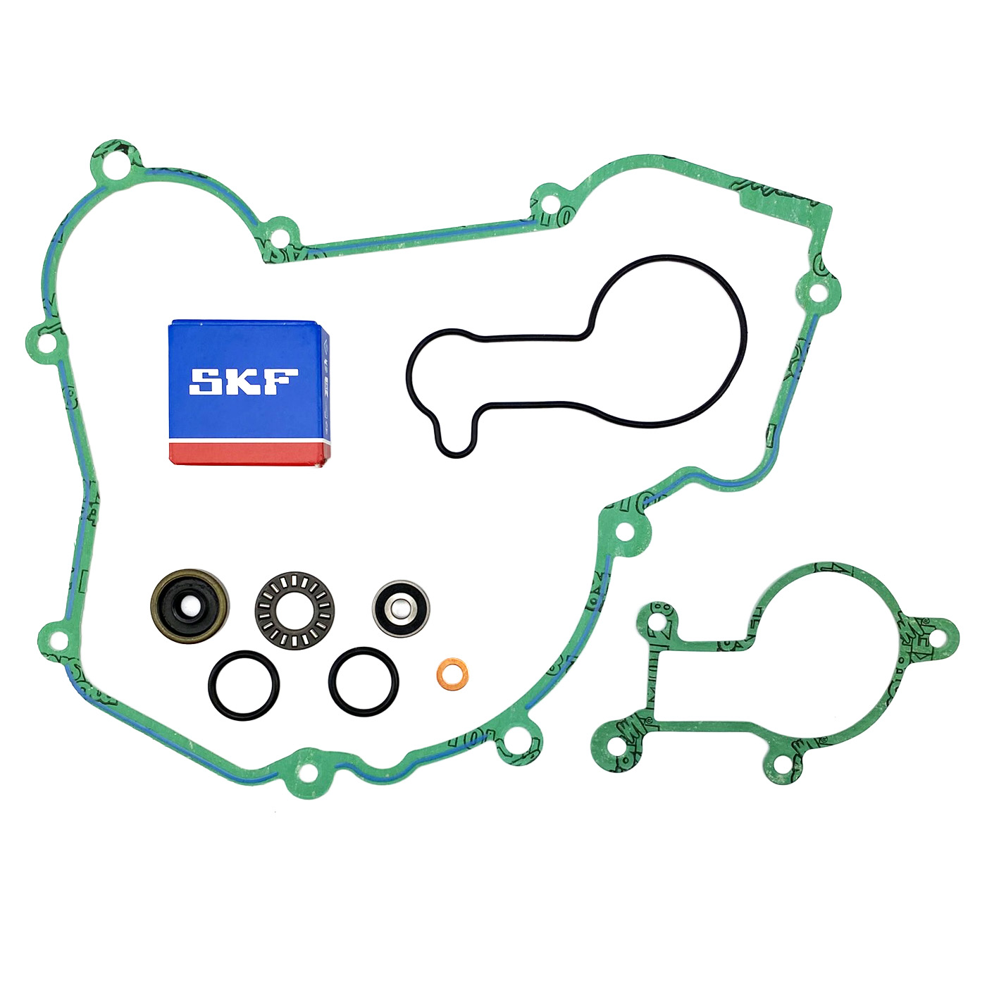 WATER PUMP GASKET KIT BETA 125 200 2019-2025 ATHENA P400060475001, WITH BEARINGS image 1