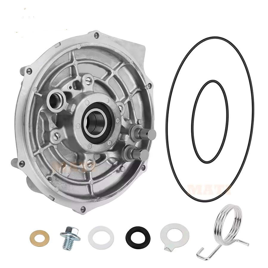 REAR BRAKE BACKING PLATE WITH BEARING SEALS HONDA 00-06 RANCHER 350 04-07 RANCHER 400 image 1