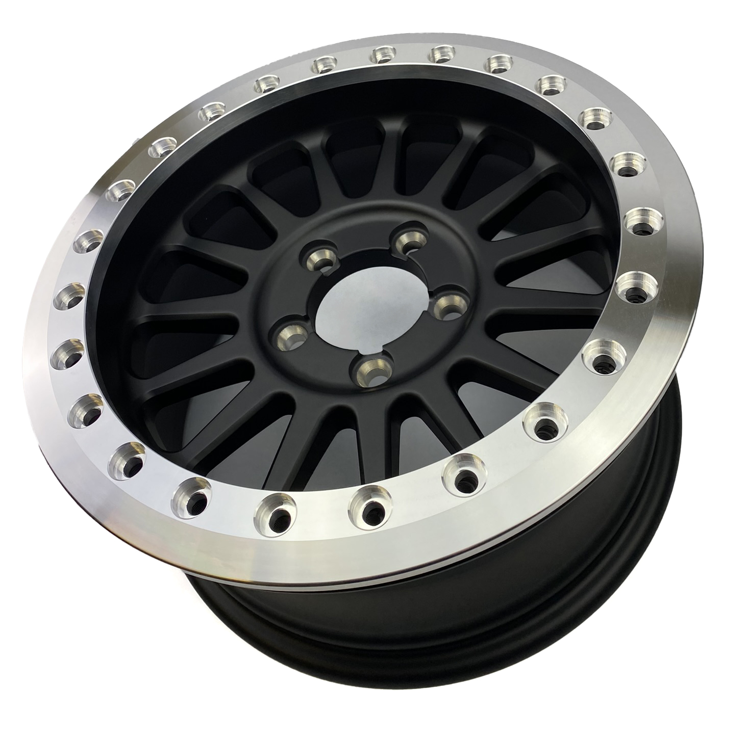 15x7 UHD FORGED BEADLOCK WHEELS, 5/114.3 (5x114.3) UTV SXS MOTORSPORT thumbnail 3