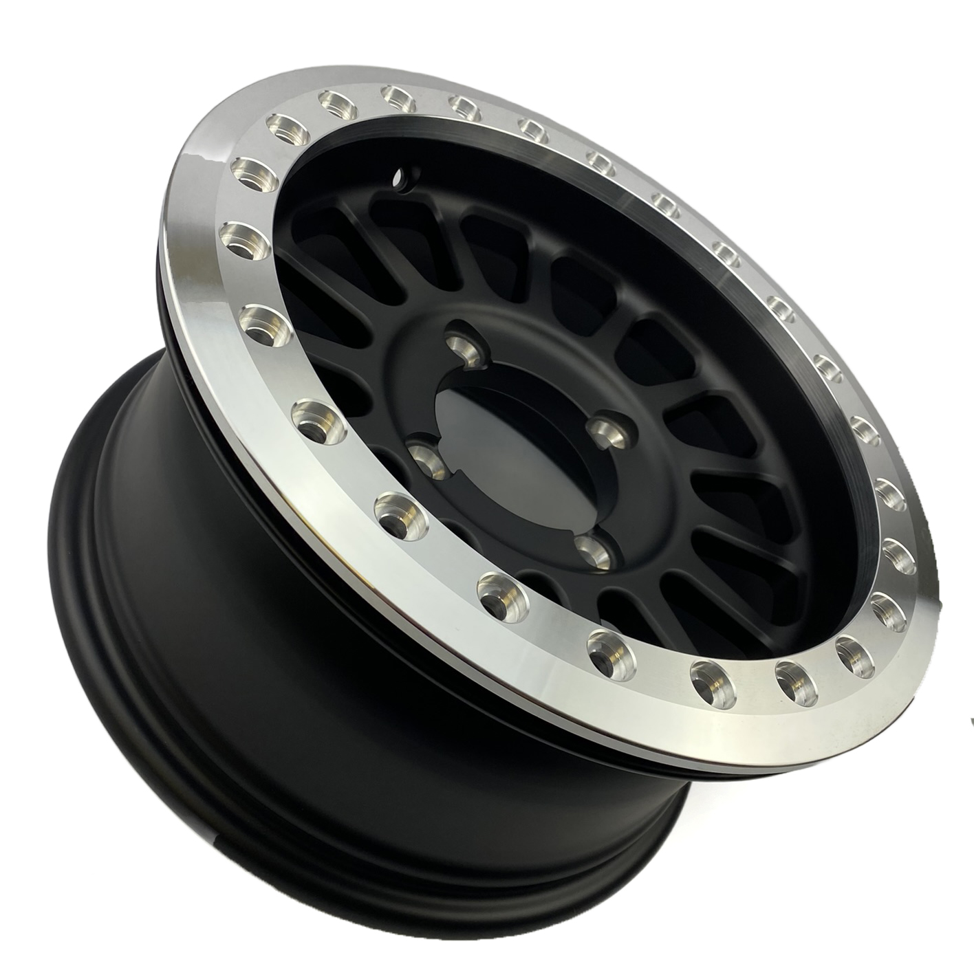 15x7 UHD FORGED BEADLOCK WHEELS, 4/136 (4x136) UTV SXS MOTORSPORT image 1
