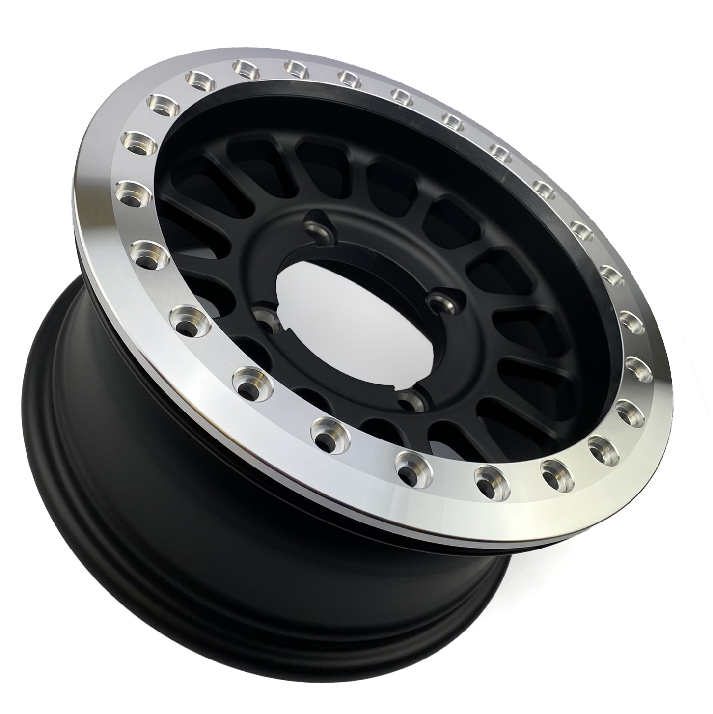 15x7 UHD FORGED BEADLOCK WHEELS, 4/156 (4x156) UTV SXS MOTORSPORT image 1