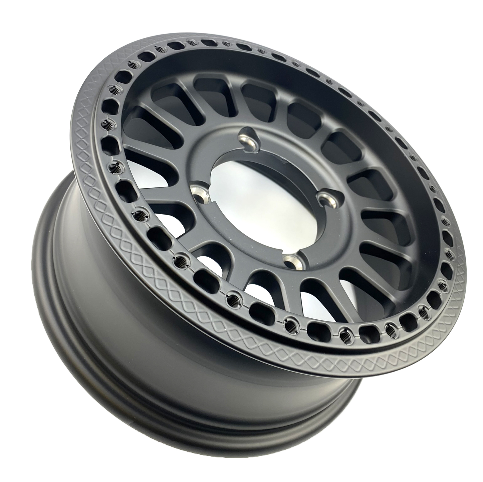 15x7 UHD FORGED BEADLOCK WHEELS, 4/156 (4x156) UTV SXS MOTORSPORT thumbnail 4
